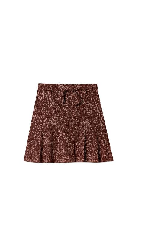 Skort Fluida Estampada