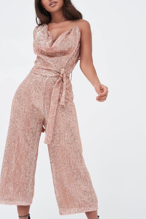 lavish alice sequin jumpsuit