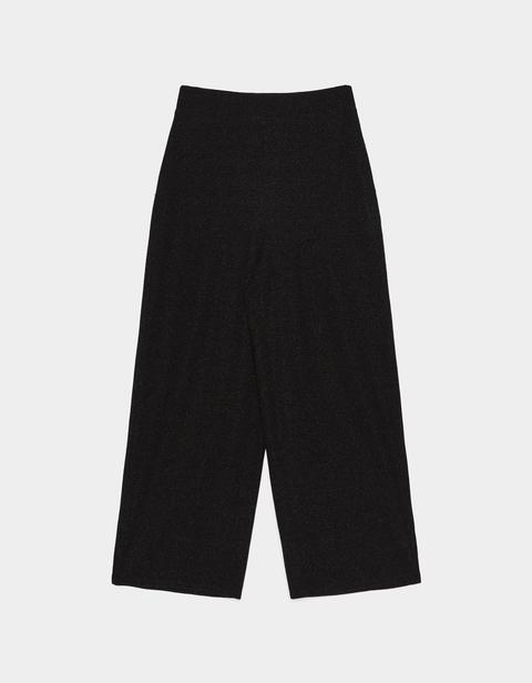 Pantalón Culotte Con Brillos