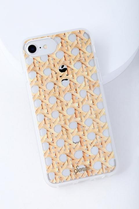 Rattan Beige Print Iphone 6s, 7, And 8 Case