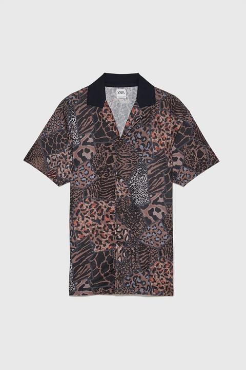 Camicia Stampa Animalier