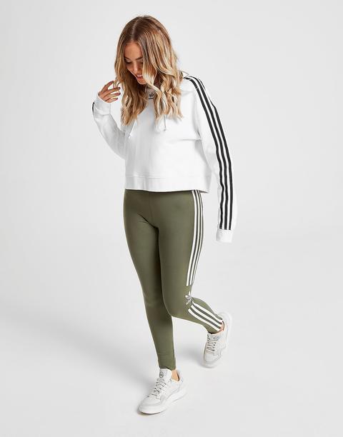 Amorous skære mad Adidas Originals 3-stripes Trefoil Leggings - Khaki - Womens from Jd Sports  on 21 Buttons