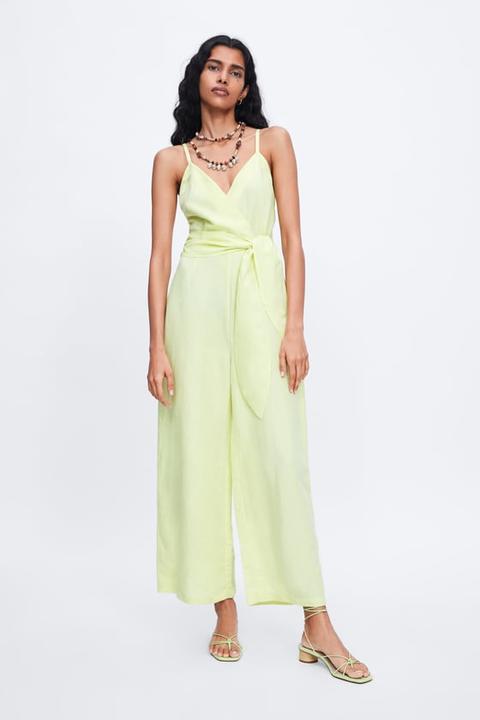 zara strappy jumpsuit