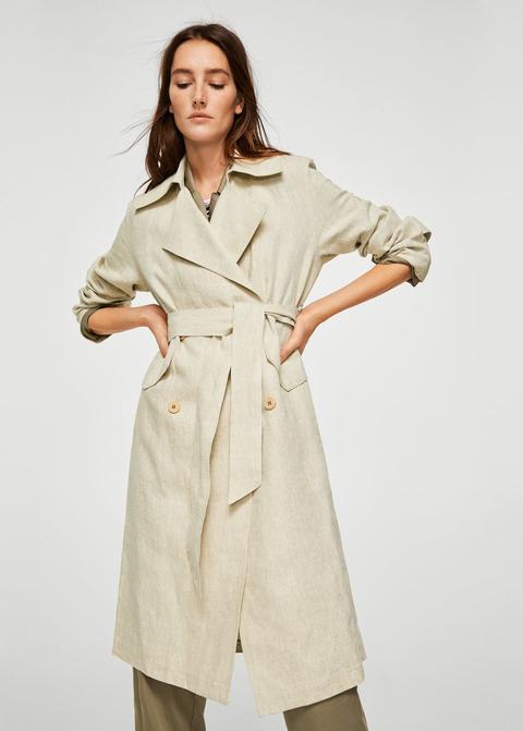 Trench Lino
