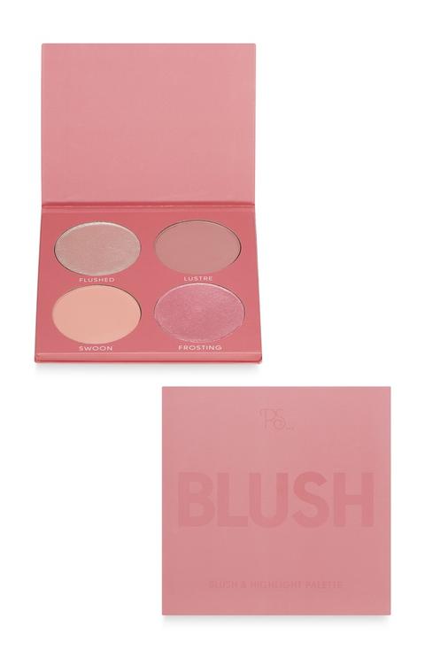 Blush And Highlight Palette