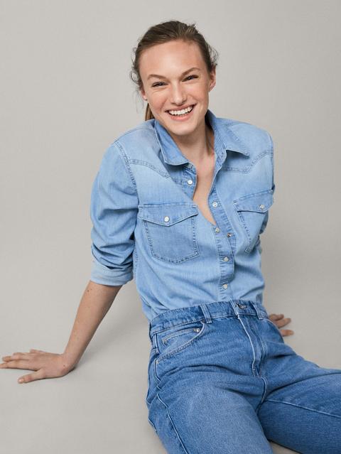 Chemise Coton En Jean