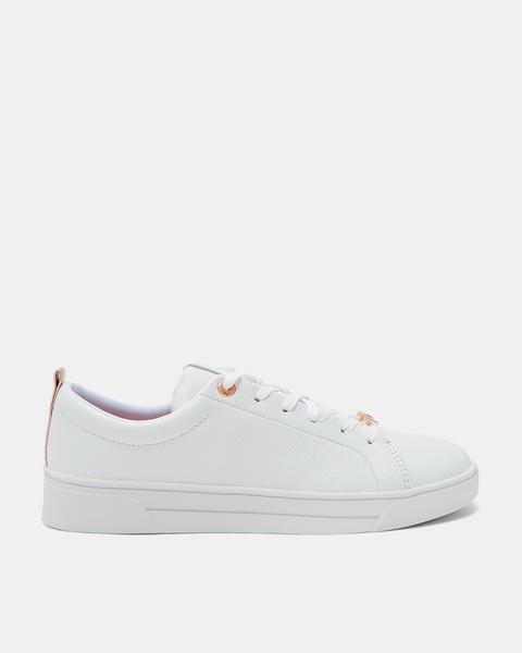 Gielli Lace Up Leather Trainers
