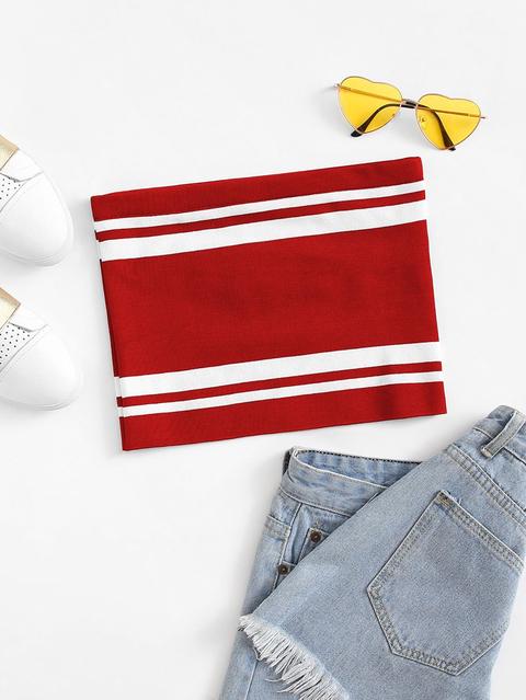 Contrast Tube Top