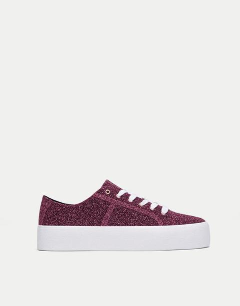 Sneakers Luccicanti Rosa