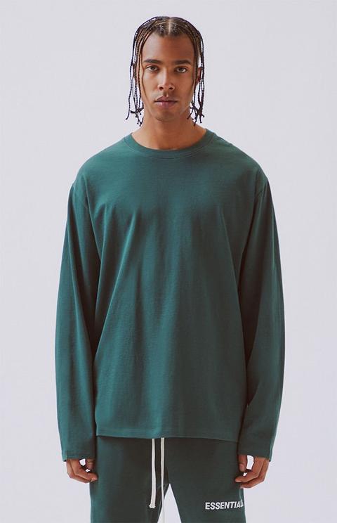 Fog - Fear Of God Essentials Boxy Graphic Long Sleeve T-shirt from