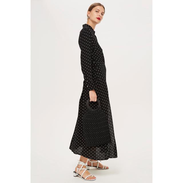 topshop spotty shirt dress