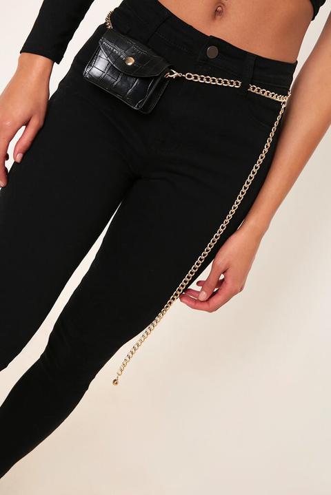 chain belt bum bag