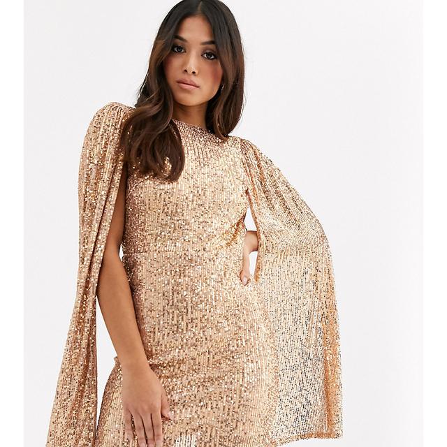 robe avec manche cape
