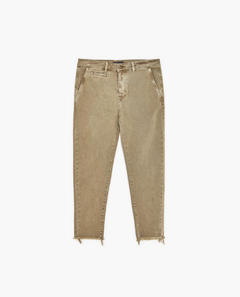 Pantaloni Chino Denim