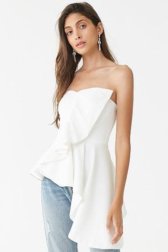 asymmetrical tops forever 21