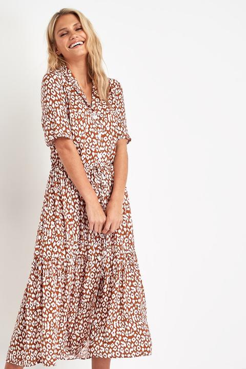leopard print dress next
