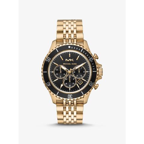 Mkreloj Bayville En Tono Dorado - Dorado(dorado) - Michael Kors