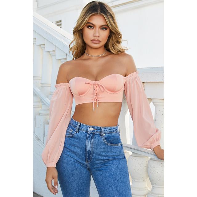 underwired crop top