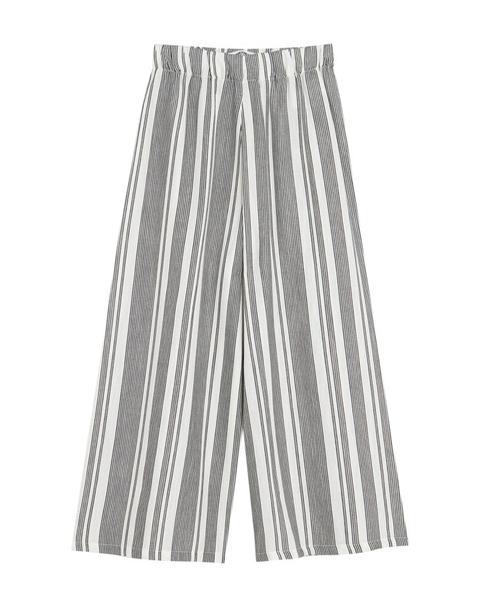 Pantaloni Culotte Multi Righe