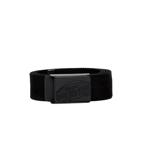 vans conductor black web belt