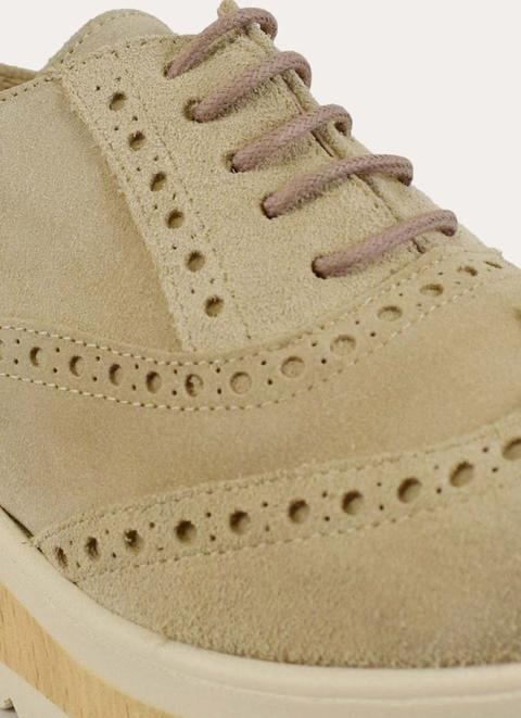 Bosanova - Zapatos Cuña Piel - Color: Taupe - Talla 39