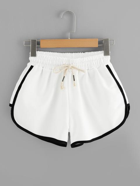 Shorts In Vita Con Coulisse