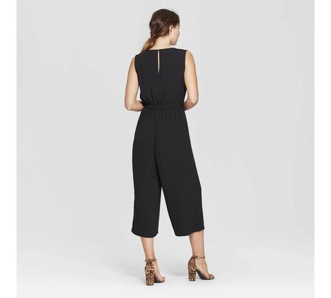 black target jumpsuit