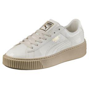 Scarpe Da Ginnastica In Pelle Verniciata Basket Platform Donna | Puma Plateau | Puma Italia