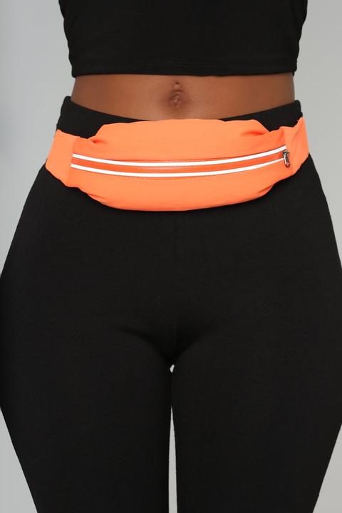 Hold The Stretch Fanny Pack - Orange