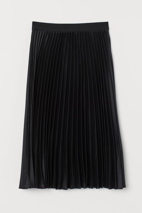 Pleated Skirt - Black