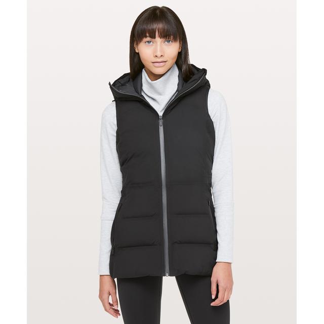 lululemon vest with hood