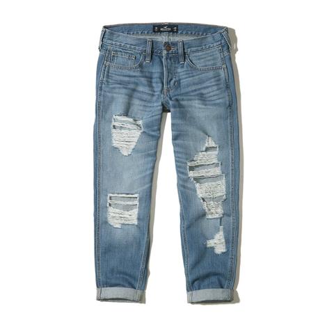 Low-rise Boyfriend Jeans