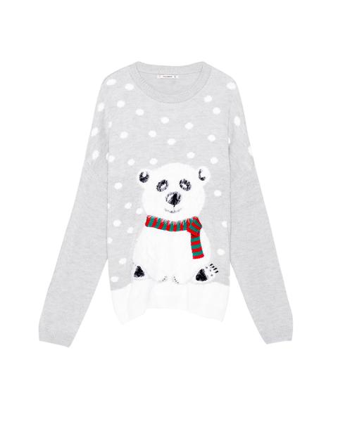 Maglione Orso Natalizio