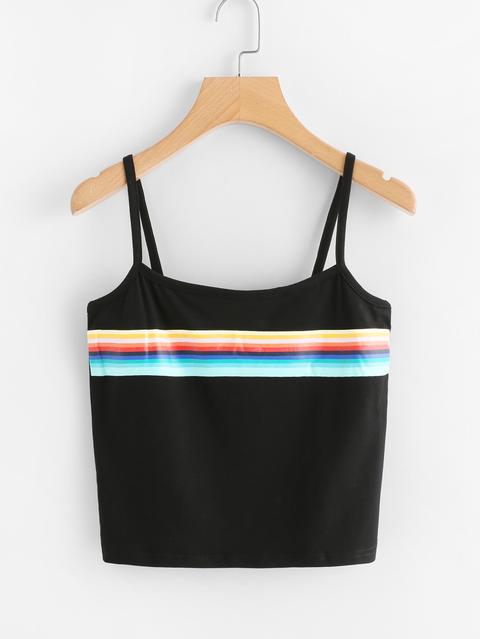 Top Cami A Righe