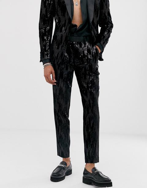 Asos Design Skinny Suit Trousers In 