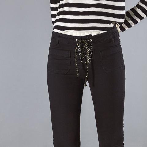 Jean Cropped Cuerdas de Noon en 21 Buttons