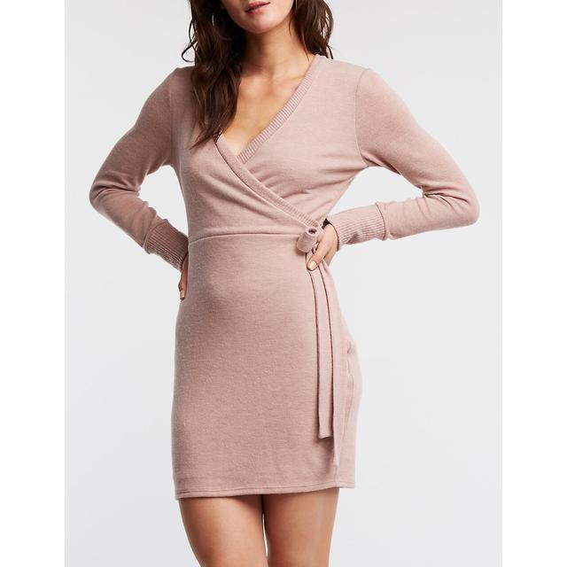 charlotte russe wrap dress