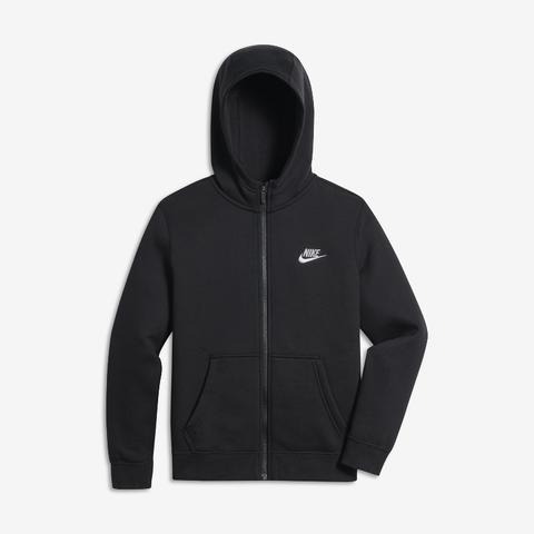 Felpa Con Cappuccio Nike Club Full-zip - Ragazzo