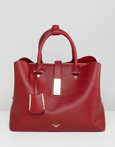 Dune - Diella - Maxi Borsa Rossa Con Tracolla Rimovibile - Rosso