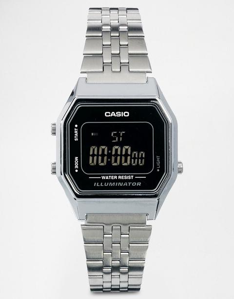 Casio - La680wea - Orologio Digitale Piccolo Con Quadrante Nero - Nero