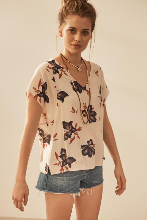 Blusa Geisha Estampado Floral