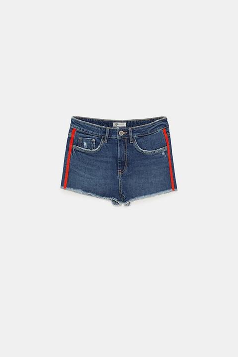 Short Denim Low Rise Authentic Denim