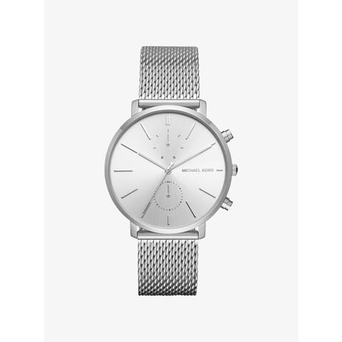 Reloj Jaryn Plateado Con Malla