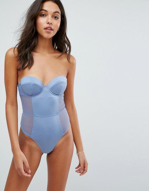 Asos Amber Microfibre Underwire Body