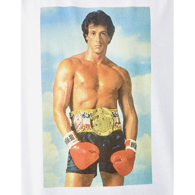 Rocky Balboa Boxeo Club Premium Camiseta Blanca