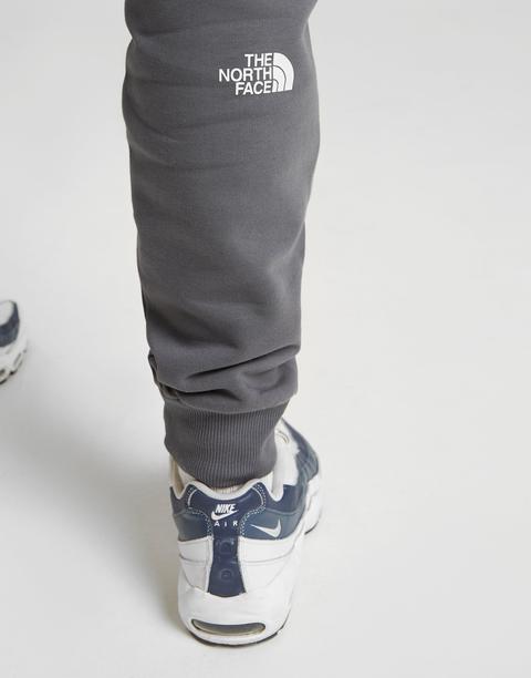 grey north face tracksuit bottoms