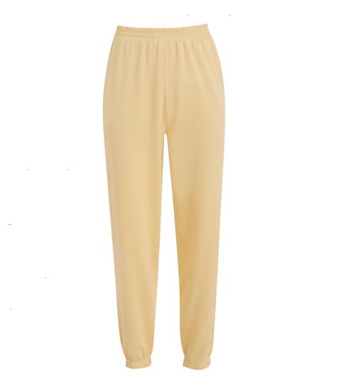 pale yellow joggers