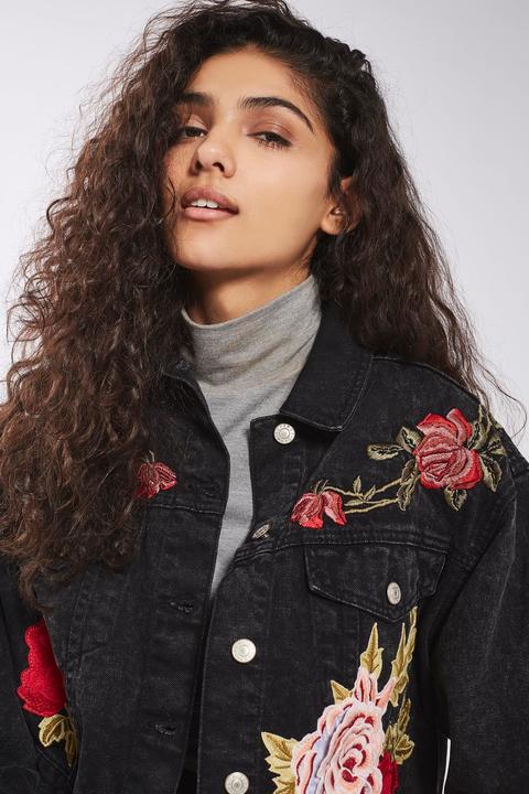Moto Luxe Rose Jacket