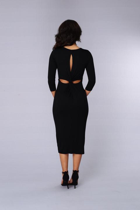 Spontaneous Dress - Black