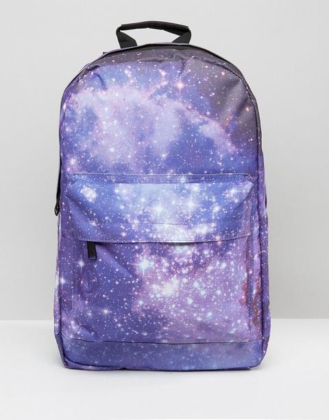 Mochila Con Estampado De Galaxia De Spiral